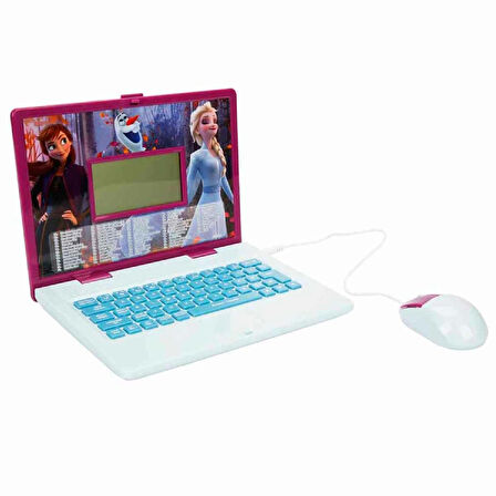 Eğitici Dizüstü LCD Ekran Disney Frozen İngilizce Türkçe Laptop