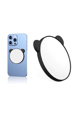 MagSafe Uyumlu Arka Kamera Selfie Aynası Siyah