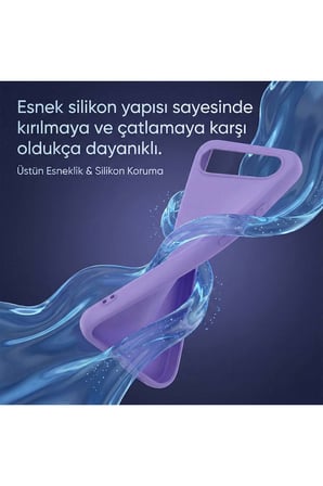 CaseOnn Tecno Spark Slim 5G Kılıf Esnek Yumuşak Mat Silikon Siyah