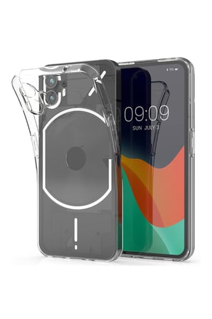 CaseOnn Nothing Phone 2 Kılıf Transparan Silikon Koruma Şeffaf