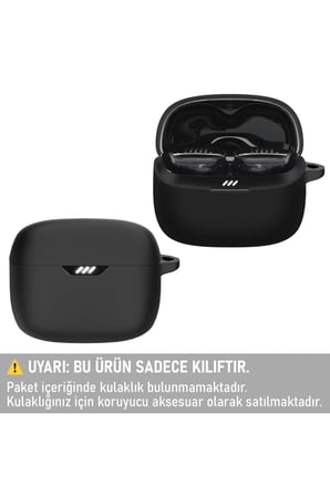 JBI Tune Buds 2 Kılıf Askı Aparatlı Mat Silikon Kırmızı