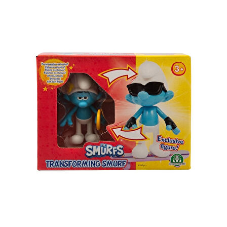 Handy Smurfs S2 Dönüşen Şirinler Figür Oyuncak 