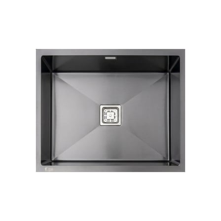 Gl General Neo 50 40X50 Antrasit Petek Dokulu Celik Mutfak Eviyesi 304 Paslanmaz Celik 1Mm