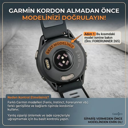 Garmin tactix 8 – 51 mm, SOLAR Kordon Silikon Quickfit Özellikli Yedek Kayış Lacivert