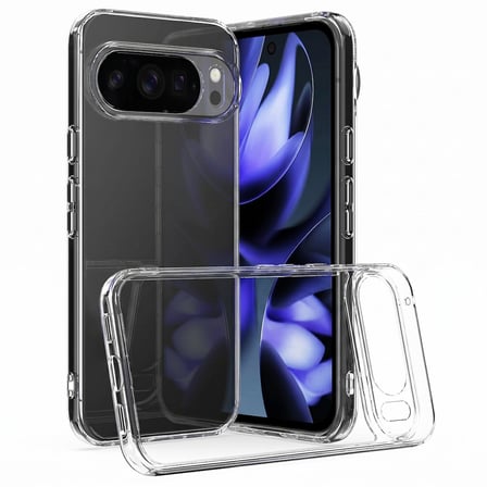 CaseOnn Google Pixel 10 Pro XL Kılıf Transparan Silikon Koruma Şeffaf