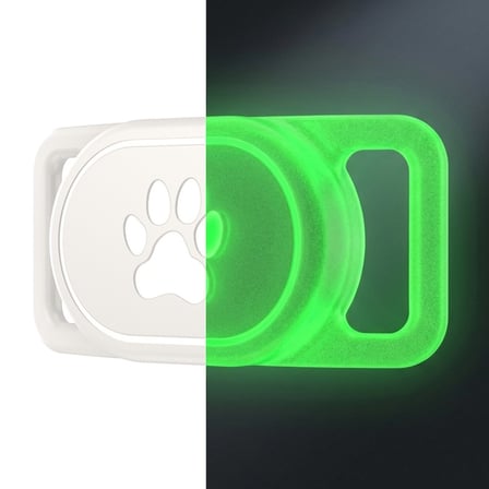 CaseOnn Xiaomi Tag Kılıf Evcil Hayvan İçin Boyun Tasma Aparatı Neon Yeşil