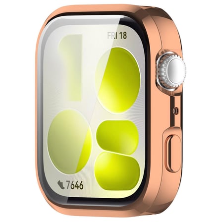 CaseOnn Huawei Watch Fit 5 Pro Kılıf Ekran Korumalı 360 Tam Koruma Rose Gold
