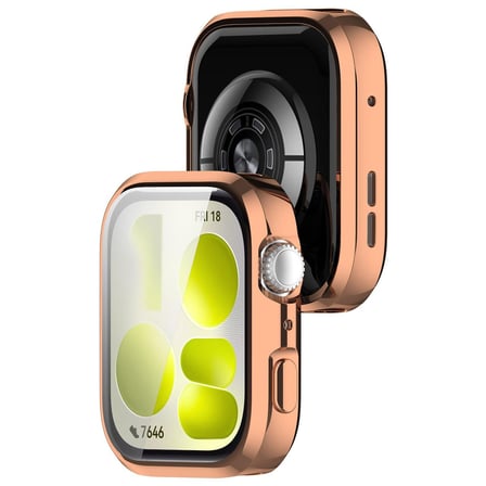 CaseOnn Huawei Watch Fit 5 Pro Kılıf Ekran Korumalı 360 Tam Koruma Rose Gold