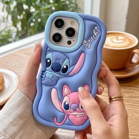 CaseOnn Apple iPhone 14 Pro Kılıf 3D Karakter Figürlü Stic Hamur Silikon