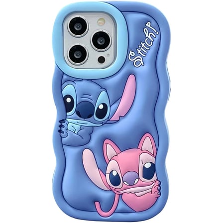 CaseOnn Apple iPhone 14 Pro Kılıf 3D Karakter Figürlü Stic Hamur Silikon