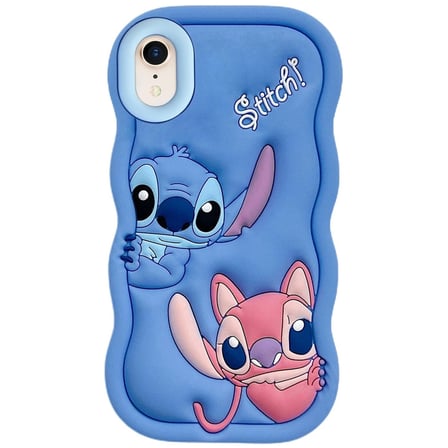 CaseOnn Apple iPhone XR Kılıf 3D Karakter Figürlü Stic Hamur Silikon