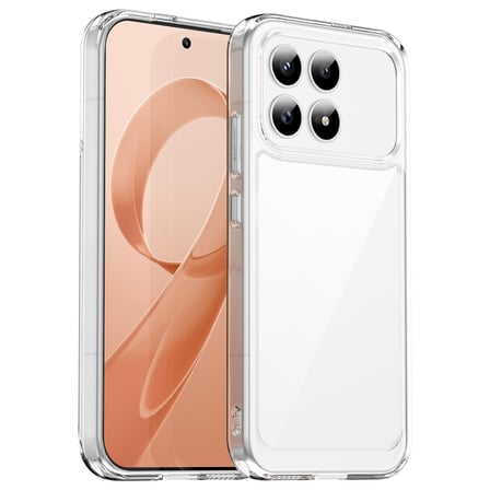 CaseOnn Xiaomi Redmi K90 Kılıf Kamera Korumalı Darbe Emici Şeffaf Arka Kapak Tam Şeffaf