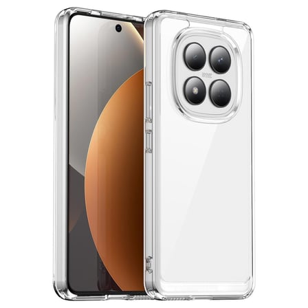CaseOnn Xiaomi Redmi Note 15 Pro Plus Kılıf Kamera Korumalı Darbe Emici Şeffaf Arka Kapak Tam Şeffaf