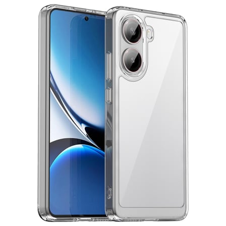CaseOnn Xiaomi Poco X7 Pro Kılıf Kamera Korumalı Darbe Emici Şeffaf Arka Kapak Tam Şeffaf