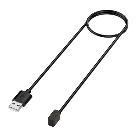 CaseOnn Xiaomi Redmi Watch 2 Lite Manyetik USB Hızlı Şarj Kablosu Siyah