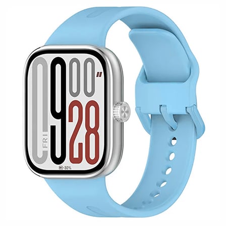 CaseOnn Xiaomi Redmi Watch 5 Kordon Esnek Spor Silikon Kayış Mavi