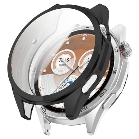CaseOnn Huawei Watch GT 6 46mm Kılıf Ekran Korumalı 360 Tam Koruma Siyah