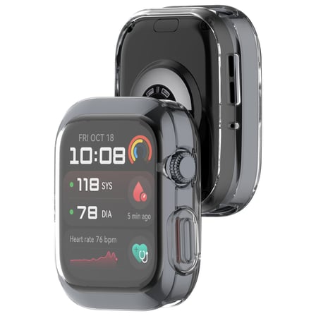 CaseOnn Huawei Watch D2 Kılıf Ekran Korumalı 360 Tam Koruma Şeffaf