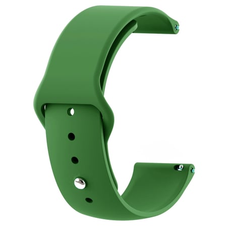 CaseOnn Xiaomi Watch S2 42mm Kordon Esnek Spor Silikon Kayış Koyu Yeşil