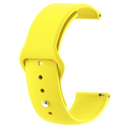 CaseOnn Amazfit Balance 3 Kordon Esnek Spor Silikon Kayış Sarı
