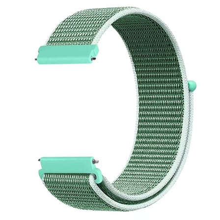 CaseOnn OnePlus Watch 2 Kordon Hasır Kumaş Nylon Kayış Turkuaz