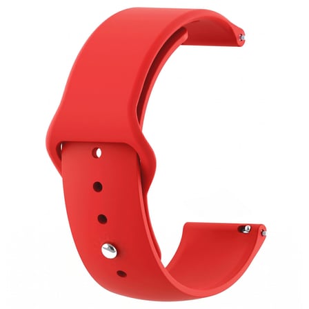 CaseOnn Polar Pacer Kordon Esnek Spor Silikon Kayış Kırmızı