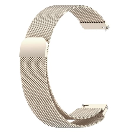 CaseOnn Xiaomi Watch S4 41mm Kordon Manyetik Metal Hasır Kayış Starlight