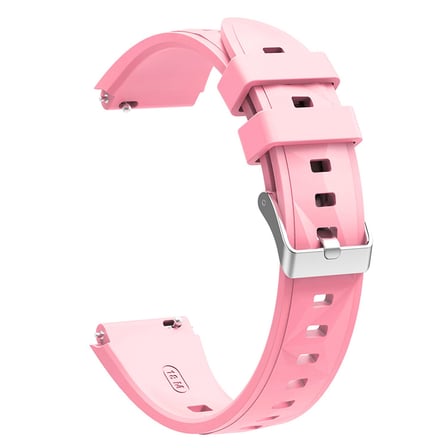 CaseOnn Huawei Watch GT 7 41mm Kordon Prizma Tokalı Spor Silikon Kayış Pembe
