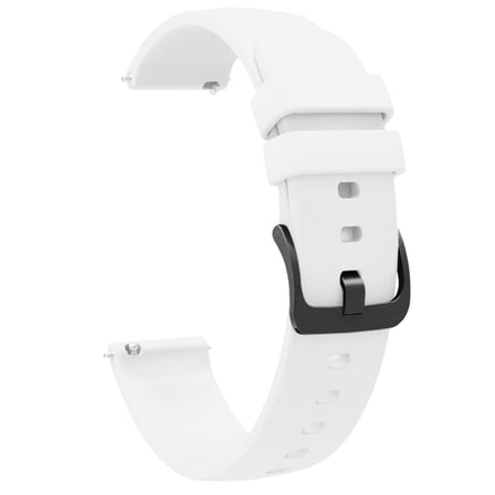 CaseOnn Realme Band 2 Kordon Tokalı Esnek Spor Silikon Kayış Beyaz