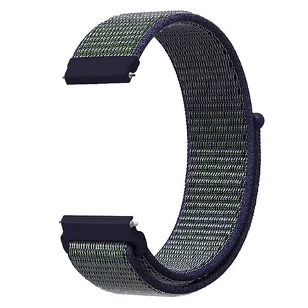 CaseOnn Garmin Venu 3S Kordon Hasır Kumaş Nylon Kayış Lacivert