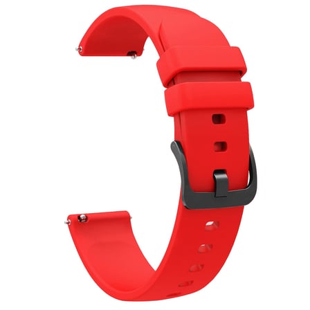 CaseOnn Garmin Venu 3S Kordon Tokalı Esnek Spor Silikon Kayış Kırmızı