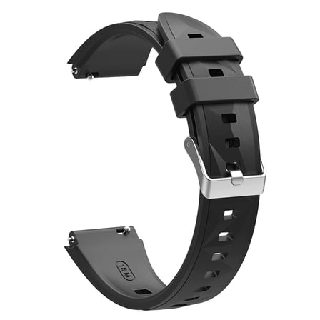 CaseOnn Garmin Legacy Saga Series (Rey) Kordon Prizma Tokalı Spor Silikon Kayış Siyah