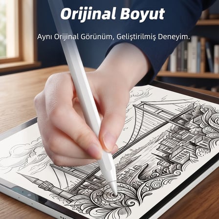 Caseonn Apple Pencil 2./1. Nesil Pencil Pro/USB-C için Yedek Kalem Ucu 1 Adet
