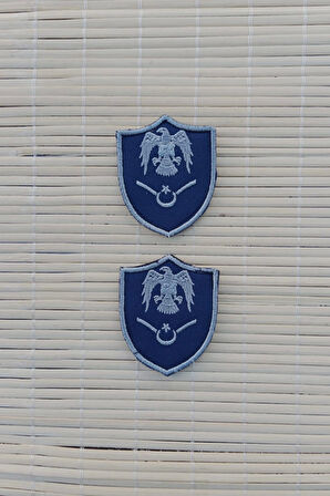 Hava Kuvvetleri Astsubay Aday Ogrenci Dis Kaynakli Astsubay Adayi Lacivert Zemin Kartal Nakisli Mini Polar Rutbesi