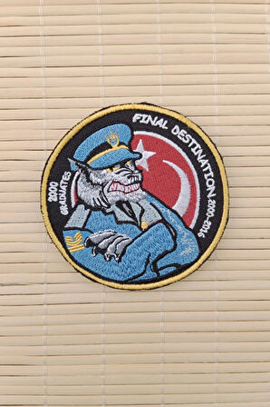 2000 graduates final destination 2000 2016 yazili nakis islemeli arma pec patch