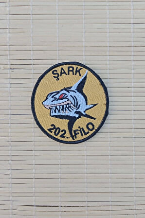 sari zemin nakis islemeli sark 202. filo arma pec patch