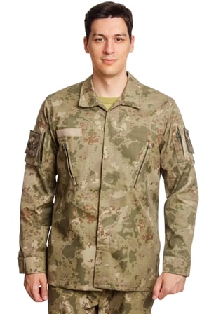 Kara Kuvvetleri Yeni Kamuflaj Renkli Uzun Kollu Taktik Gomlek Long Sleeve Camouflage