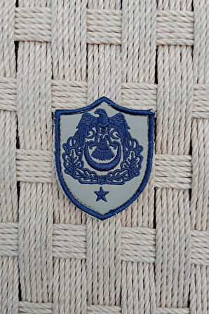 Hava Kuvvetleri Binbasi Subay Gri Zemin Kartal Nakisli Sirmali Mini Tisort Rutbe