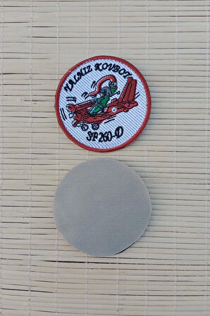 yalniz kovboy sf 260 d nakis islemeli arma pec patch