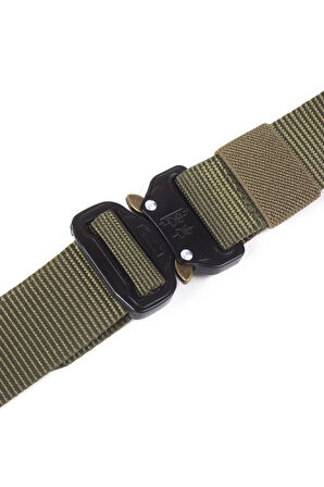 125 cm kobra model haki renkli orjinal 5.11 tactical plastik tokali kaliteli taktik kemer palaska