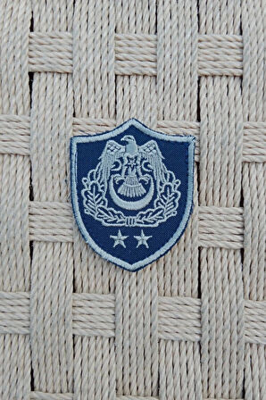 Hava Kuvvetleri Yarbay Subay Lacivert Zemin Kartal Nakisli Sirmali Mini Polar Rutbe