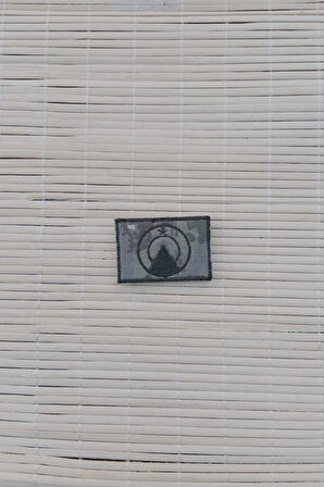 kara kuvvetleri kamuflaj renkli atis basari 1 yildiz bez brovesi