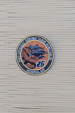 2.ci astsubay ogrenci tabur komutanligi kobralar 25 arma pec patch