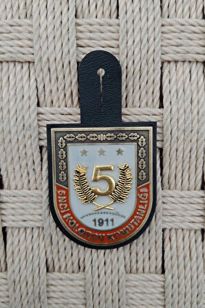 5 nci Kolordu komutanligi 1911 1 nolu harici metal gogus brovesi