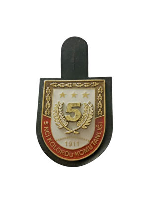 5 nci Kolordu komutanligi 1911 1 nolu harici metal gogus brovesi