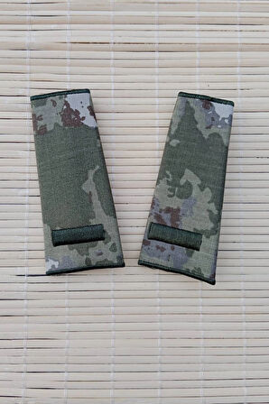 Kara Kuvvetleri Kamuflaj Renkli Astegmen Omuzluk Apolet Rutbe