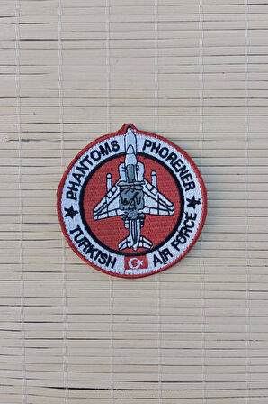 phantoms phorener turkish air force nakis islemeli arma pec patch