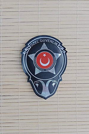ozel guvenlik 3d tpu termoplastik silikon kabartma islemeli gogus arma patch pec
