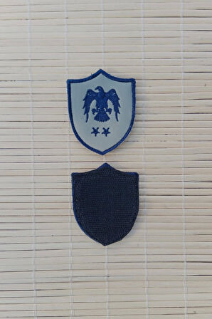 Hava Kuvvetleri Ustegmen Gri Zemin Kartal Nakisli Mini Subay Tisort Rutbe