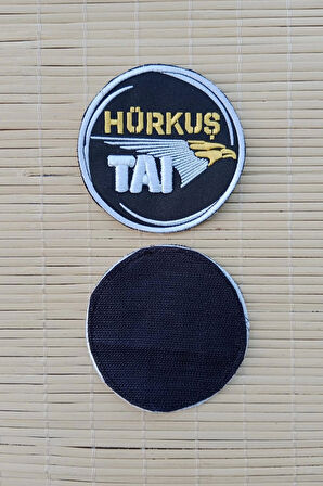 hurkus tai yazili logolu nakis islemeli arma patch pec